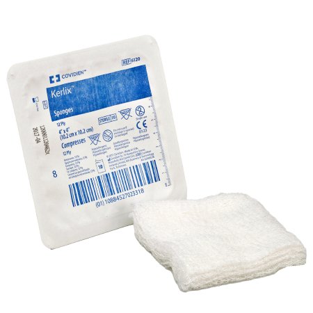 Fluff Dressing Kerlix™ 4 X 4 Inch 10 per Tray Sterile 12-Ply Square