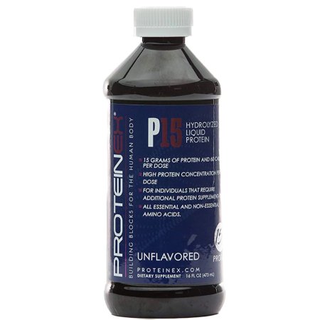 Oral Supplement Proteinex® P15 Unflavored Liquid 16 oz. Bottle