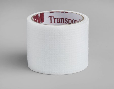 Medical Tape 3M™ Transpore™ White White 1 Inch X 1-1/2 Yard Plastic NonSterile