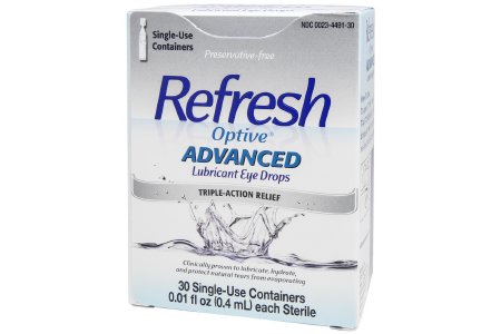 Eye Lubricant Refresh® Optive™ Advanced 0.1 oz. Eye Drops
