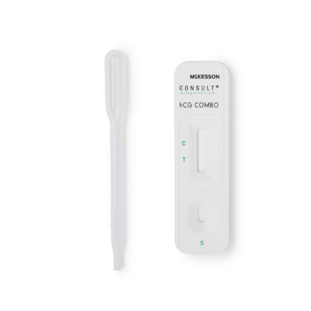 Reproductive Health Test Kit McKesson Consult™ hCG Pregnancy Test 25 Tests CLIA Waived Sample Dependent