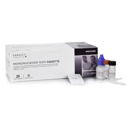 Other Infectious Disease Test Kit McKesson Consult™ Infectious Mononucleosis 25 Tests CLIA Waived Sample Dependent
