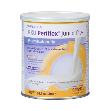 Pediatric Oral Supplement PKU Periflex® Junior Plus 14.1 oz. Can Powder Phenylalanine-free Phenylketonuria (PKU)