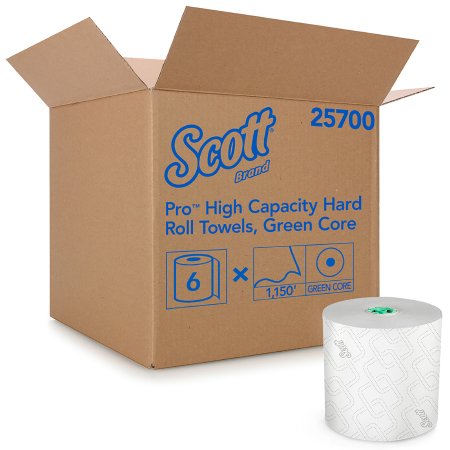 Paper Towel Scott® MOD Green High Capacity Hardwound Roll 7-1/2 Inch X 1150 Foot