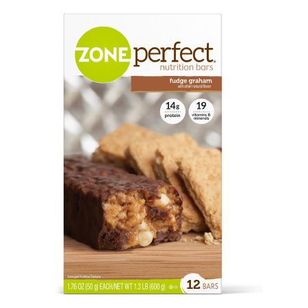 Nutrition Bar ZonePerfect® Fudge Graham Flavor Bar 1.76 oz. Individual Packet