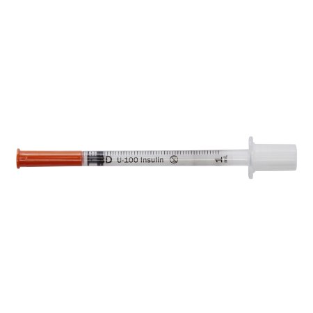 Standard Insulin Syringe with Needle Ultra-Fine™ Lo-Dose™ 1 mL 1/2 Inch 29 Gauge NonSafety Regular Wall
