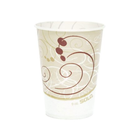 Drinking Cup Solo® 9 oz. Symphony® Print Wax Coated Paper Disposable