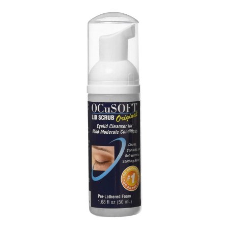 Eyelid Cleanser OCuSOFT® Lid Scrub® 1.69 oz. Topical Foam