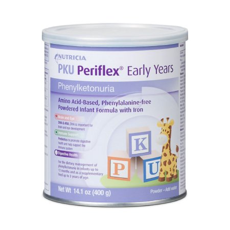 Infant Formula PKU Periflex® Early Years 14.1 oz. Can Powder Amino Acid / Iron Phenylketonuria (PKU)