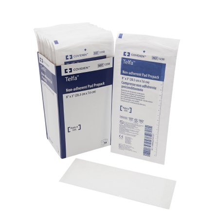Non-Adherent Dressing Telfa™ Ouchless 3 X 8 Inch Sterile Rectangle
