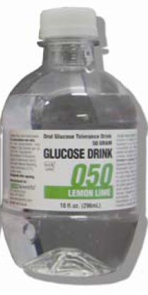 Glucose Tolerance Beverage Glucose Drink Lemon-Lime 50 Gram 10 oz. per Bottle