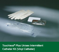 Intermittent Closed System Catheter Touchless® Plus Straight Tip 14 Fr. Without Balloon Vinyl