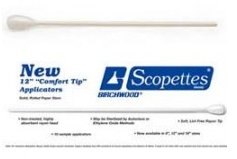 Proctoscopic Swabstick Scopettes® Jr. 8 Inch Length NonSterile