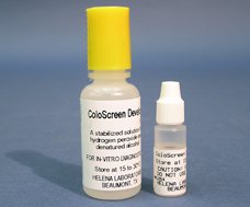 Hematology Reagent ColoScreen Developer-15 Developer Fecal Occult Blood Test Proprietary Mix 15 mL