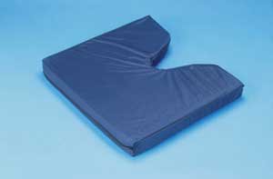Coccyx Support Seat Cushion 16 W X 18 D X 2 H Inch Foam
