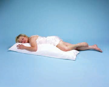 Body Support Pillow 16 W X 52 D Inch Foam Freestanding