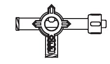 Stopcock Medfusion® Hi-Flo™ 4 Way Sterile