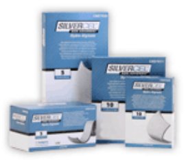 Silver Alginate Dressing Silvercel™ Non-Adherent 4 X 8 Inch Rectangle Sterile