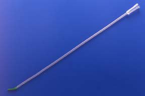 Urethral Catheter Rüsch® Tiemann Tip Silicone Coated PVC 20 Fr. 16 Inch