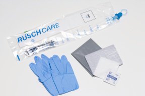 Intermittent Closed System Catheter Tray MMG H2O™ 12 Fr. Without Balloon Silicone