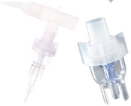 VixOne™ Handheld Nebulizer Kit Small Volume Medication Cup Adult Mouthpiece Delivery