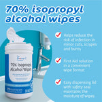 The Pharma-C Company® Isopropyl Alcohol Antiseptic Skin Wipe
