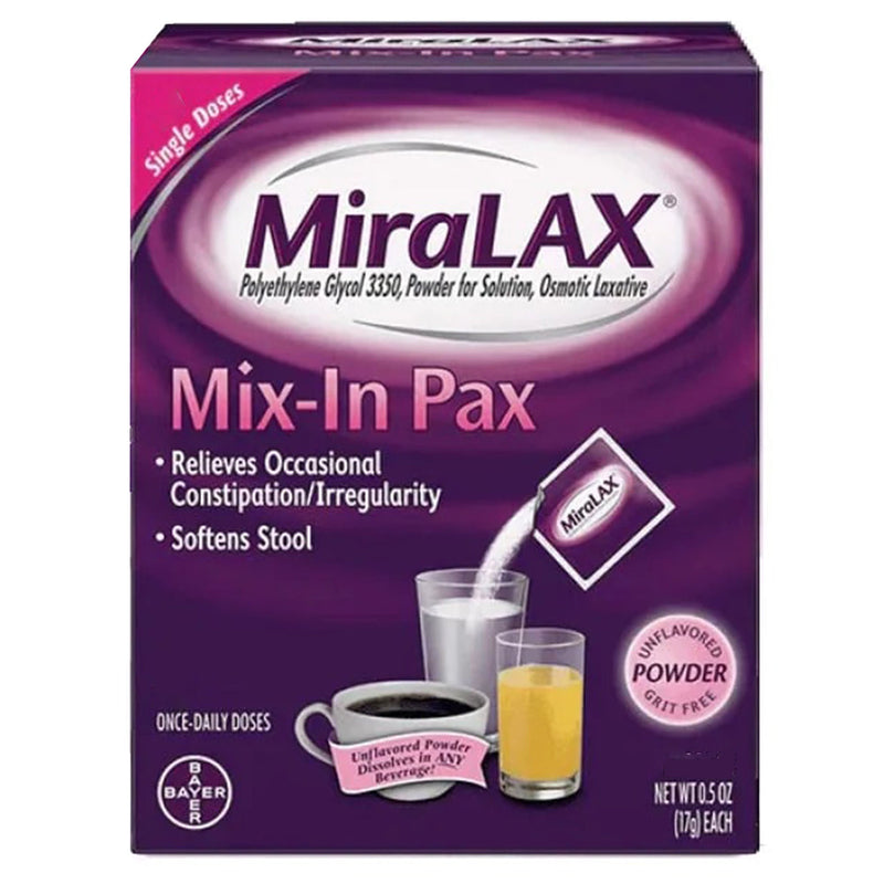 MiraLAX® Polyethylene Glycol 3350 Laxative