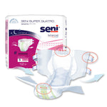 Seni® Super Quatro Severe Absorbency Incontinence Brief, Small