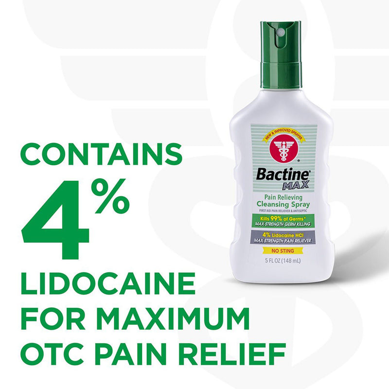 Bactine® Max Pain Relieving Cleansing Spray