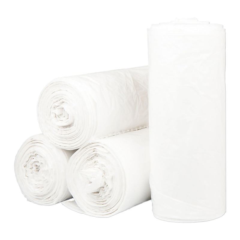 McKesson Extra Heavy Duty Trash Can Liner, White, 60-gallon Capacity