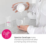 SpeCtra® 24-mm CaraCups Wearable Milk Collection Kit for SpeCtra Breast Pumps