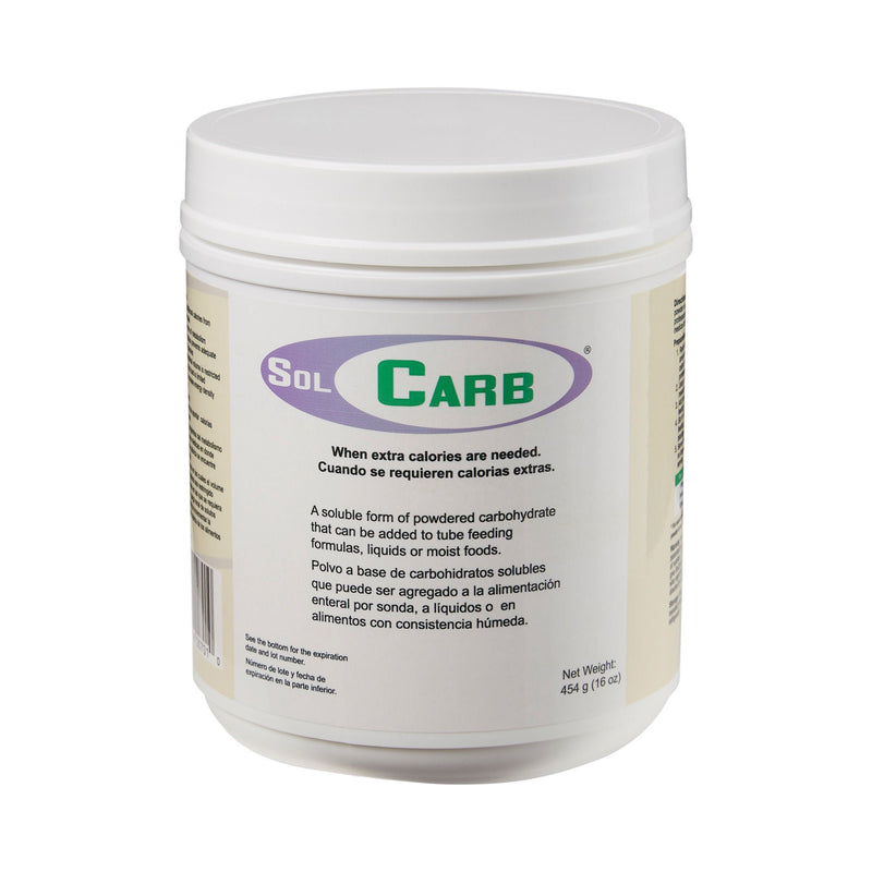 SolCarb® Soluble Form of Powdered Carbohydrate, 454 Gram Jar