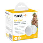 Nursing Pad Medela® Safe & Dry™ One Size Fits Most Microporous Fabric Reusable