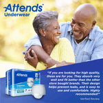 Attends® Advanced Underwear, Medium