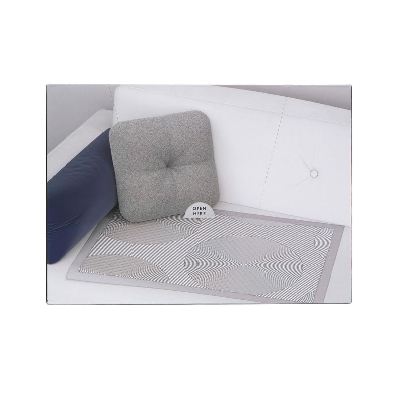 Boom Home Medical Flourish Ultra Absorbent Underpads, Dove Gray