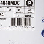 McKesson Extra Heavy Plus Duty Trash Bag, Clear, 45-gallon Capacity