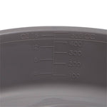 McKesson Emesis Basin, 500 mL Capacity, Graphite Color