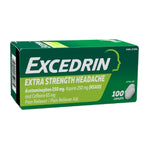 Excedrin® Migraine Relief Caplets with Acetaminophen, Aspirin and Caffeine