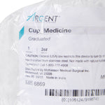 McKesson Argent™ Stainless Steel Graduated Medicine Cup, 2-ounce capacity