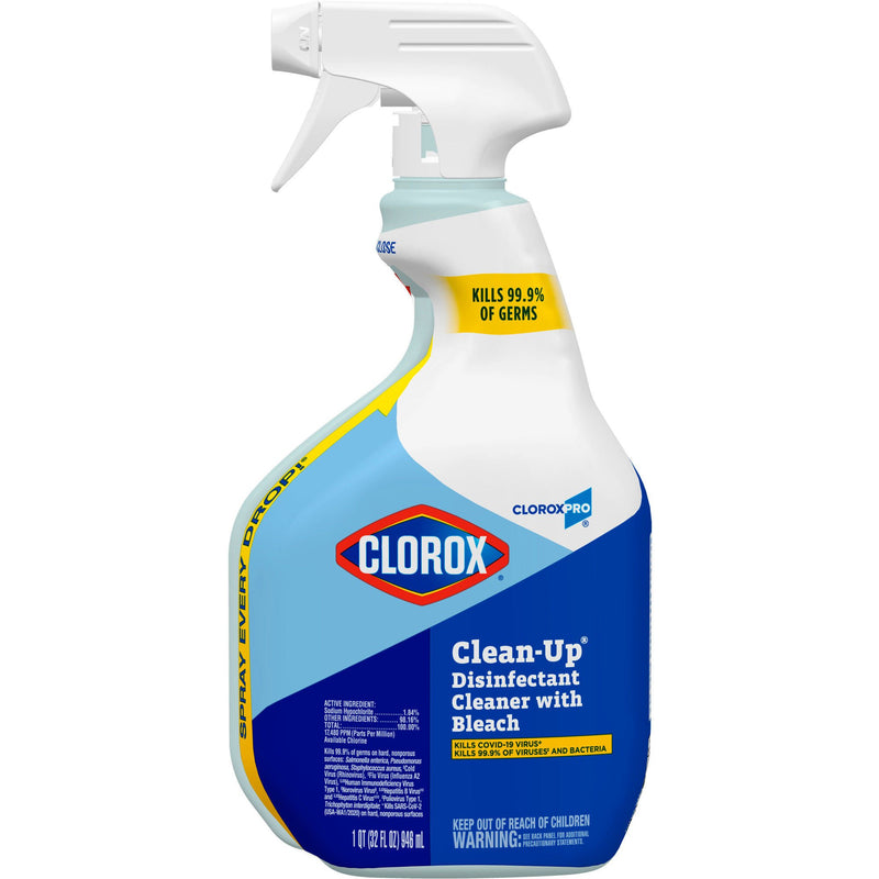 Clorox Pro™ Clean-Up® Disinfectant Cleaner w/ Bleach, 32-ounce spray bottle