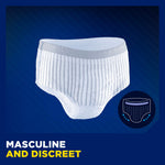 Tena® Men™ Super Plus Protective Underwear, Large/X-Large