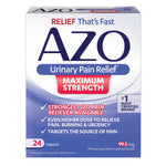 AZO® Urinary Pain Relief Tablets, Maximum Strength, 24 per Box