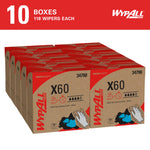 Multipurpose Task Wipe WypAll® GeneralClean™ X60 118 Count Dispenser Box 8 X 16 Inch NonSterile Disposable