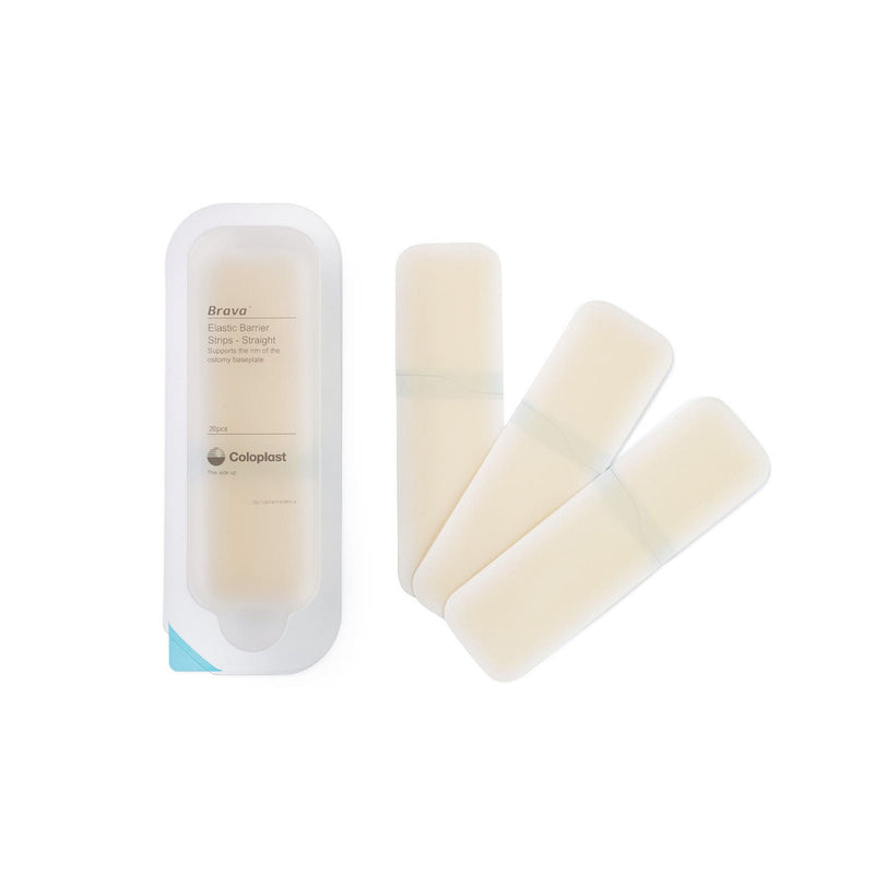 Coloplast Ostomy Elastic Barrier Strips, Straight
