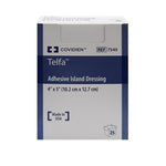Telfa™ White Adhesive Dressing, 4 x 5 Inch