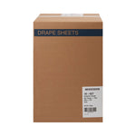 McKesson Blue Flat Stretcher Sheet, 40 x 72 Inch