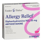Foster & Thrive™ Allergy Relief Diphenhydramine HCl 25 mg Minitabs