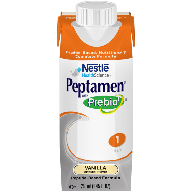 Peptamen® with Prebio 1™ Vanilla Peptide-Based Formula, 250 mL Carton