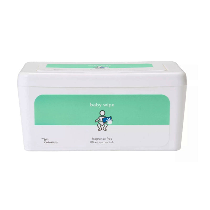 Baby Wipe Cardinal Health™ Standard Tub Unscented 80 Count