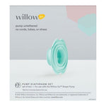 Willow Go™ Pump Diaphragm Set (Two-pack) for Willow Go Breast Pump